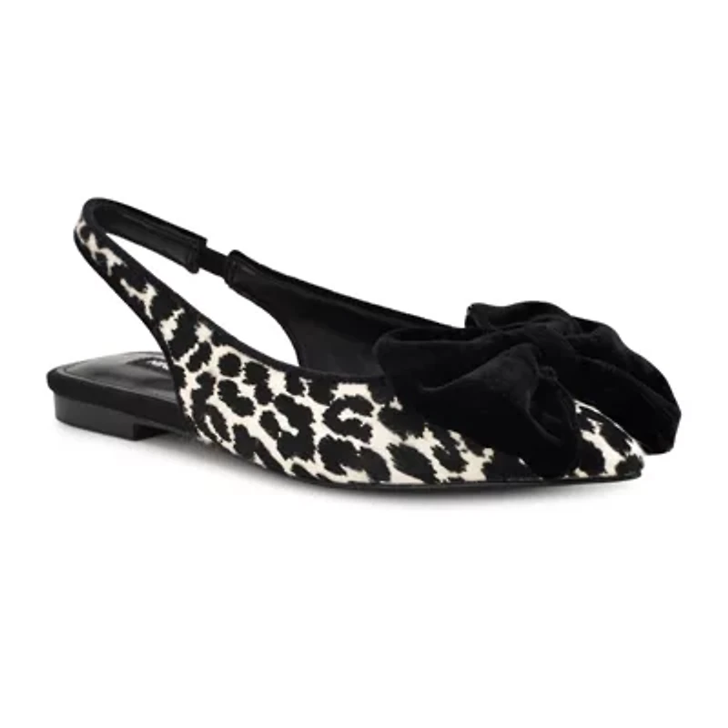 Junnie Pointy Toe Slingback Dress Flats