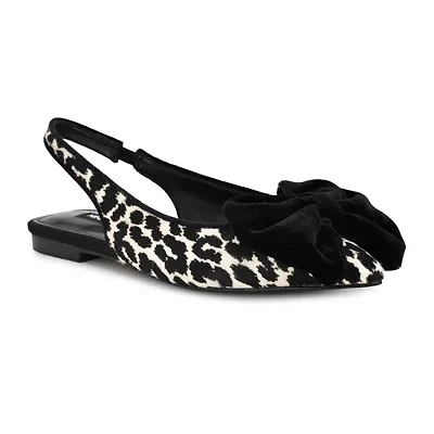 Junnie Pointy Toe Slingback Dress Flats