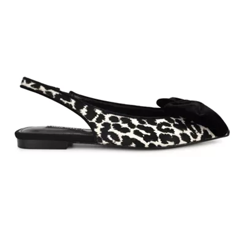 Junnie Pointy Toe Slingback Dress Flats