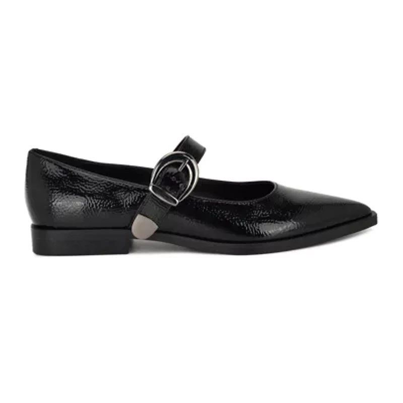 Katrel Mary Jane Pointy Toe Dress Flats