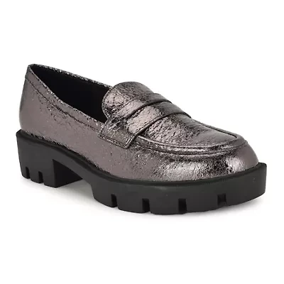 Maibel Lug Sole Slip-On Casual Loafers
