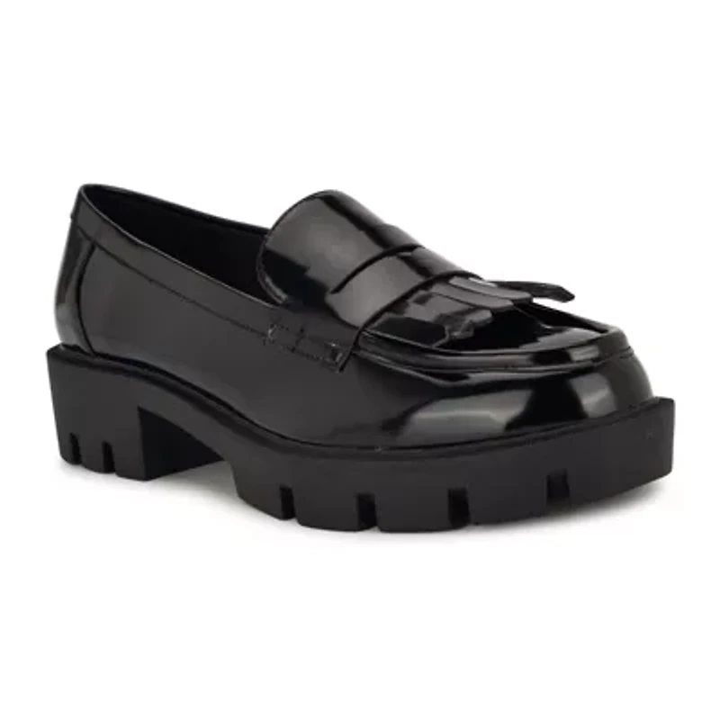 Missa Slip-on Lug-sole Casual Loafers