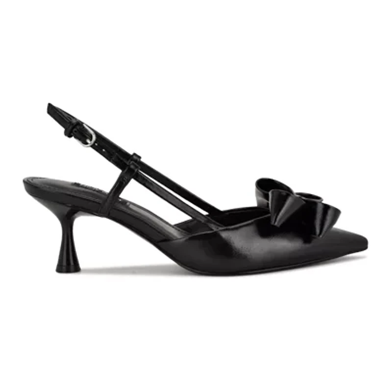 Raska Pointy Toe Slingback Dress Pumps