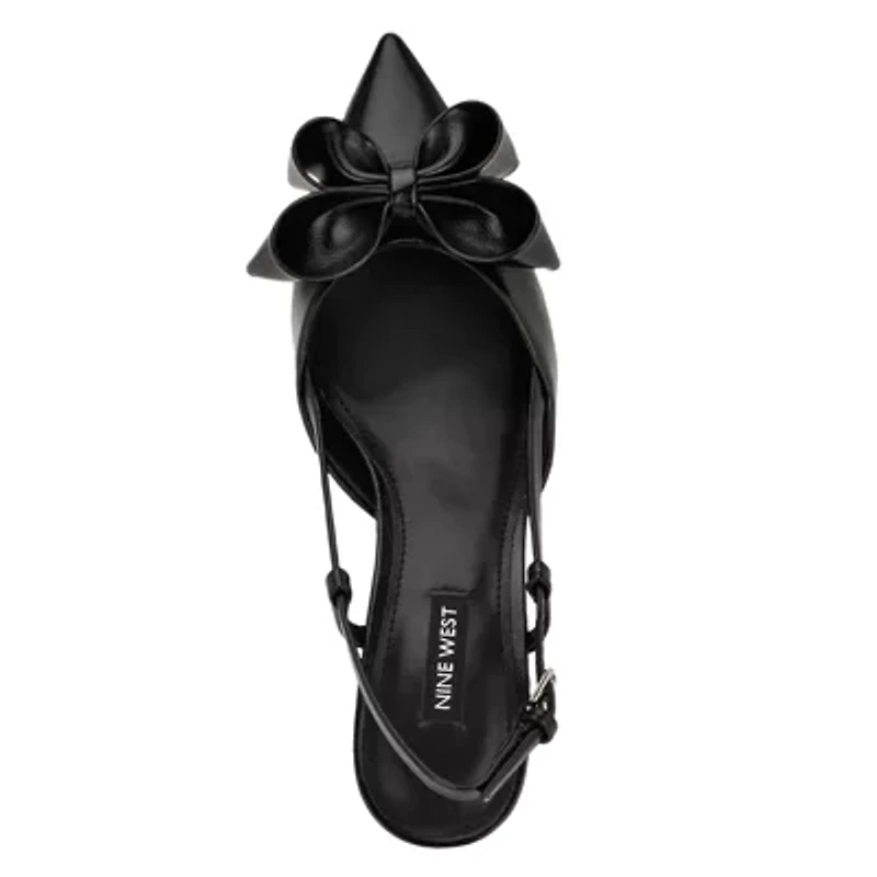Raska Pointy Toe Slingback Dress Pumps