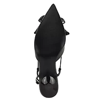 Raska Pointy Toe Slingback Dress Pumps