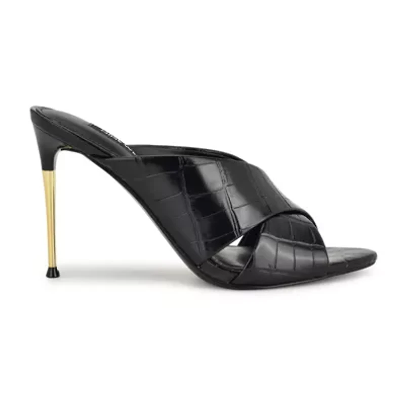 Sancie Stiletto Heel Slip-on Dress Sandals