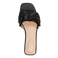 Marcell Slip-on Square Toe Flat Sandals