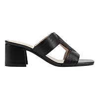 Merily Square Toe Slip On Dress Sandals