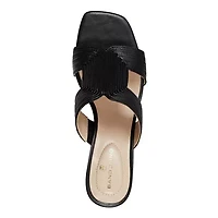 Merily Square Toe Slip On Dress Sandals