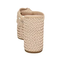 Eveh Knotted Jute Wrapped Platform Wedge Sandals