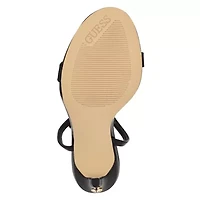 Miamy Open Toe Stiletto Chain Detail Sandals
