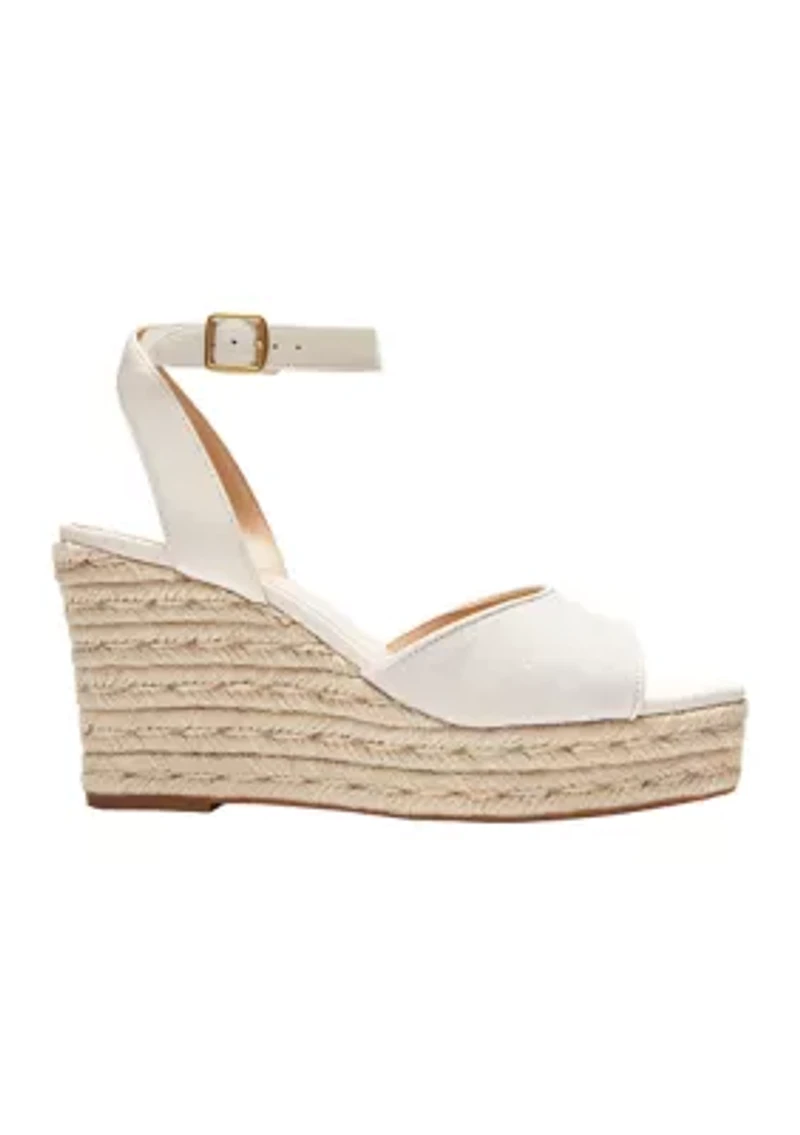 Signature C Espadrille Wedge Sandals