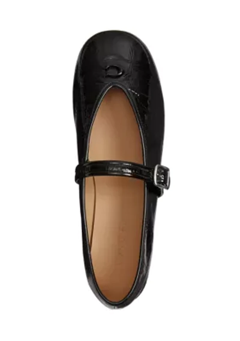 Sculpted C Mary Jane Flats