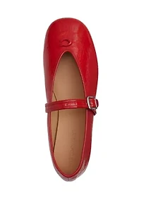 Sculpted C Mary Jane Flats