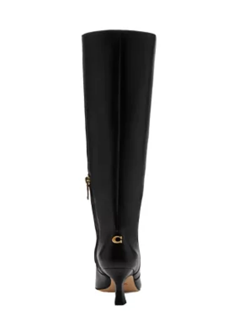 Sculpted C Kitten Heel Boots