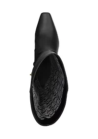Sculpted C Kitten Heel Boots