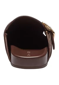 Archival Signature Jacquard Buckle Clogs