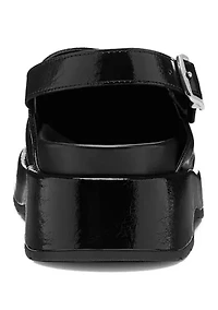 Sculpted C Platform Clogs