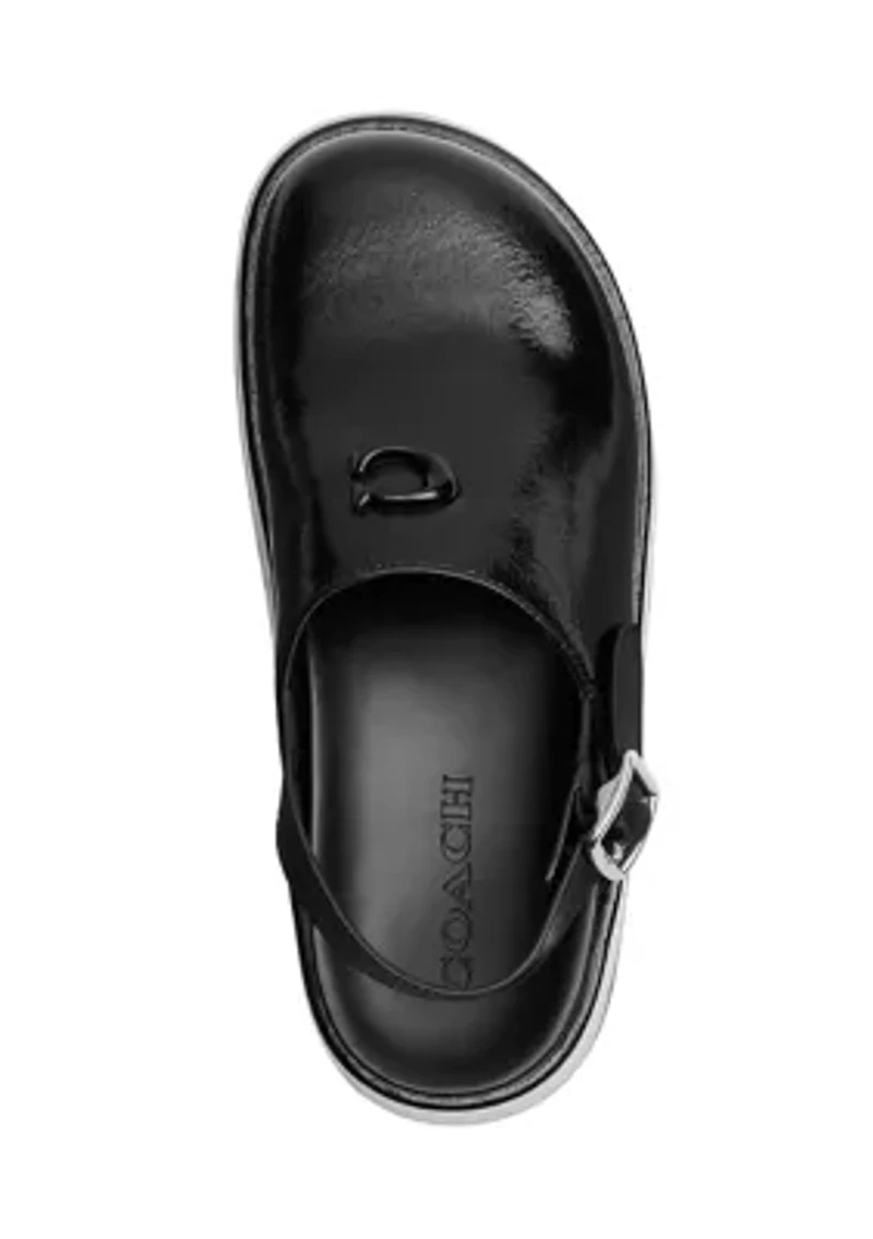 Sculpted C Platform Clogs