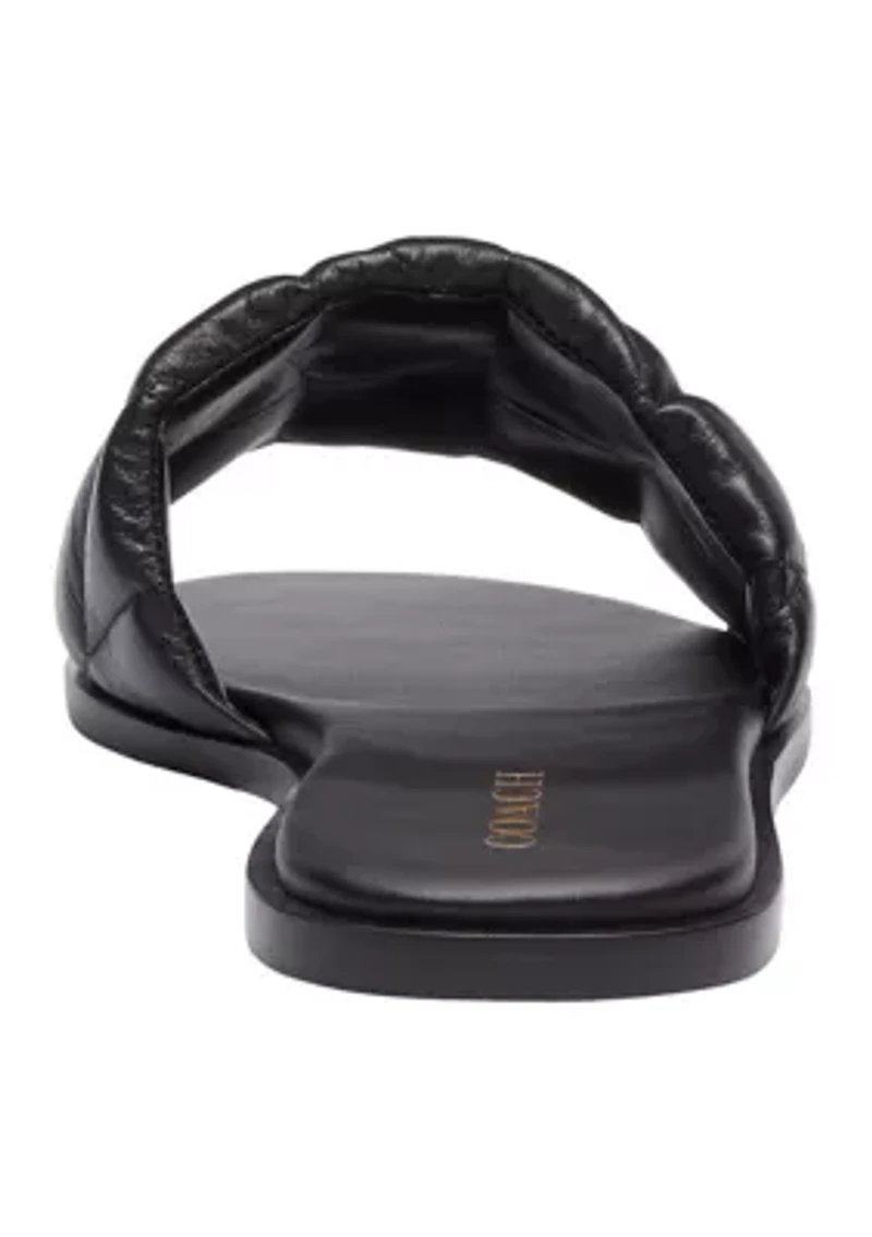 Holly Quilted Sandals