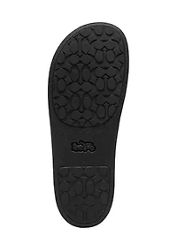 Udele Signature Canvas Sport Slide Sandals