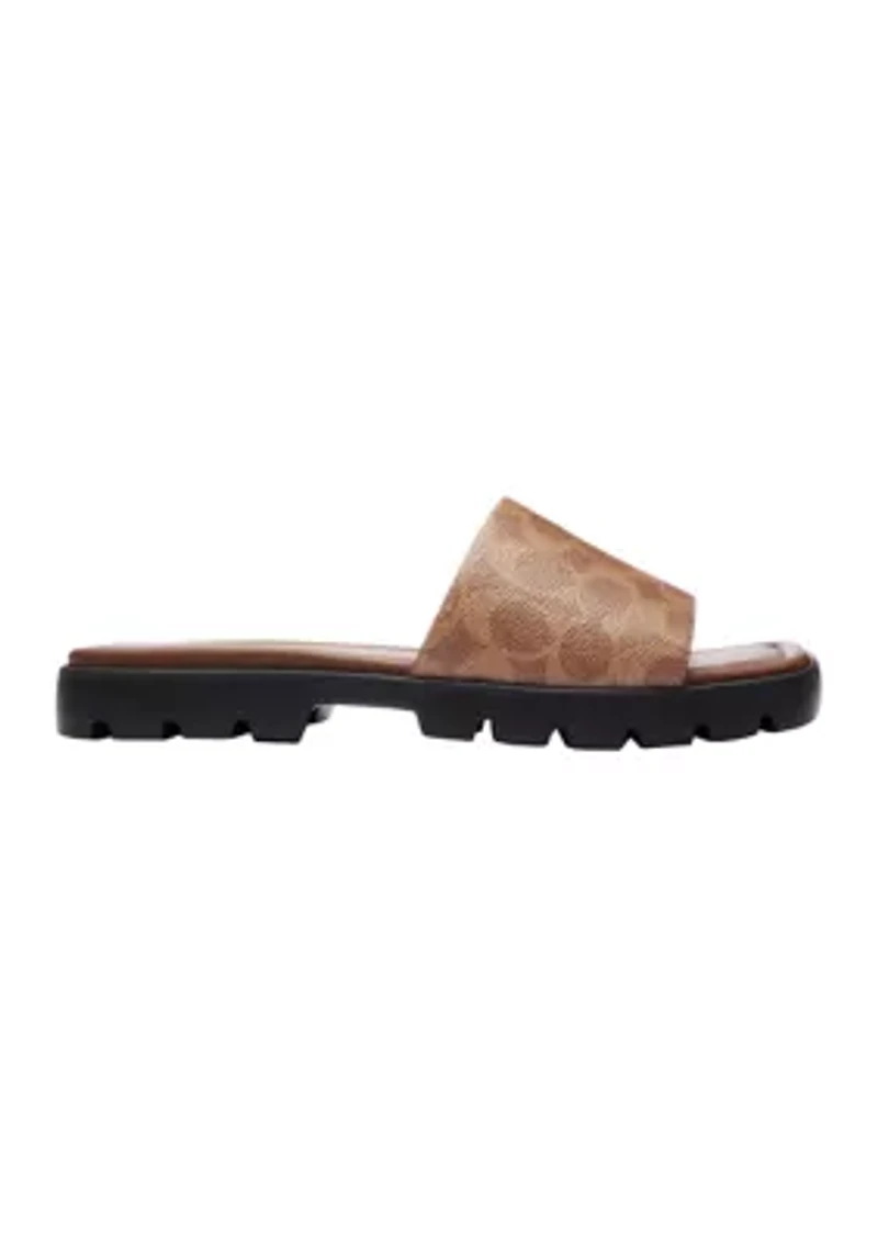 Signature Canvas Florence Sandals