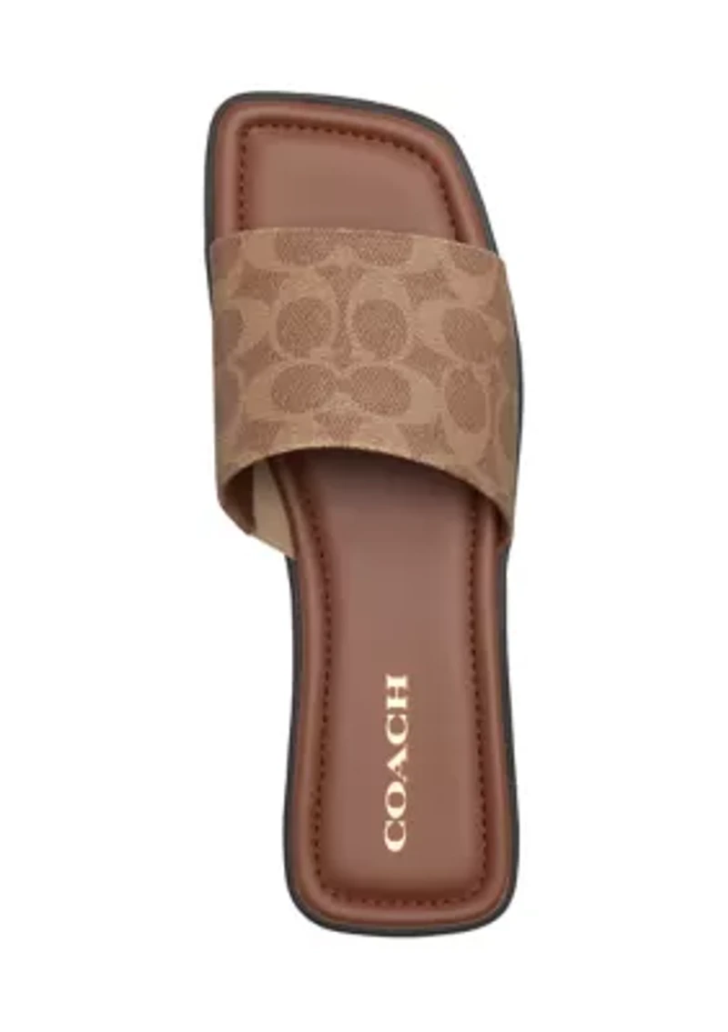 Signature Canvas Florence Sandals