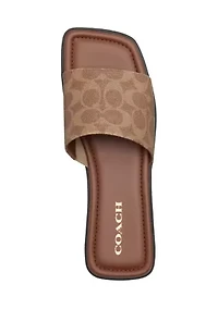 Signature Canvas Florence Sandals