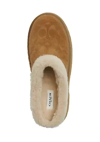 Cecelia Signature Suede Clogs