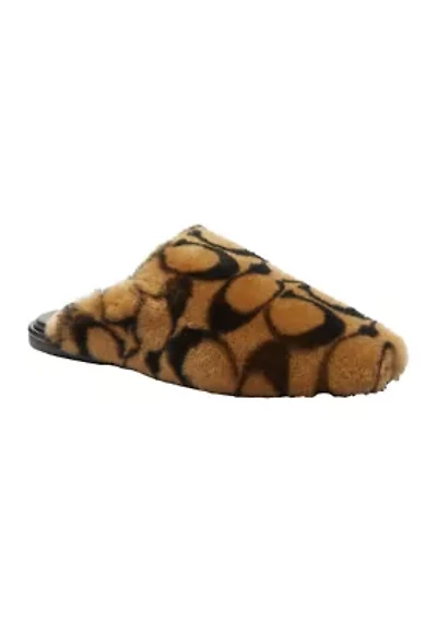Signature Shearling Slippers