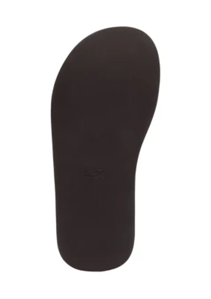 Sculpted C Platform Thong Sandals