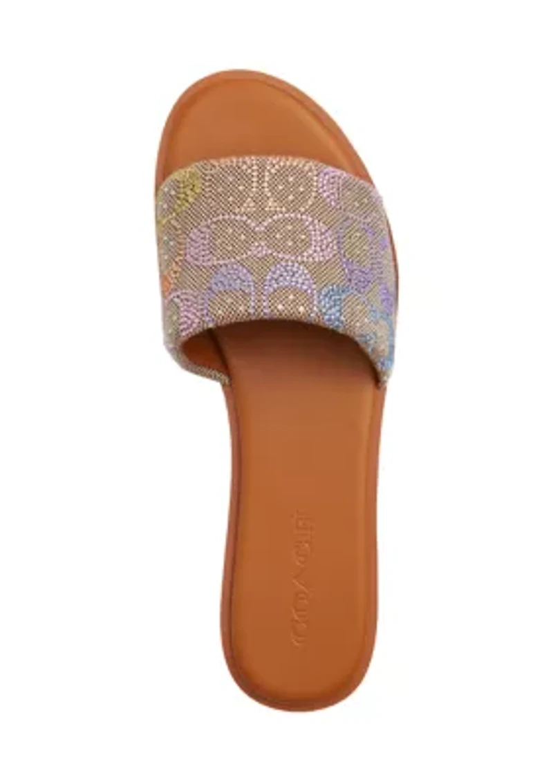 Holly Crystal Sandals