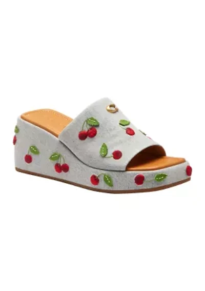 Marie Platform Slide Sandals