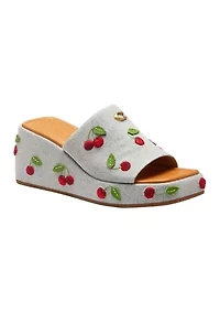 Marie Platform Slide Sandals