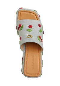 Marie Platform Slide Sandals