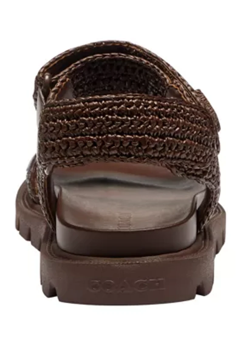 Brynn Raffia Sandals