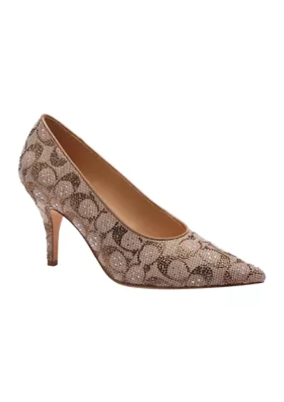 Signature Daisy Pumps