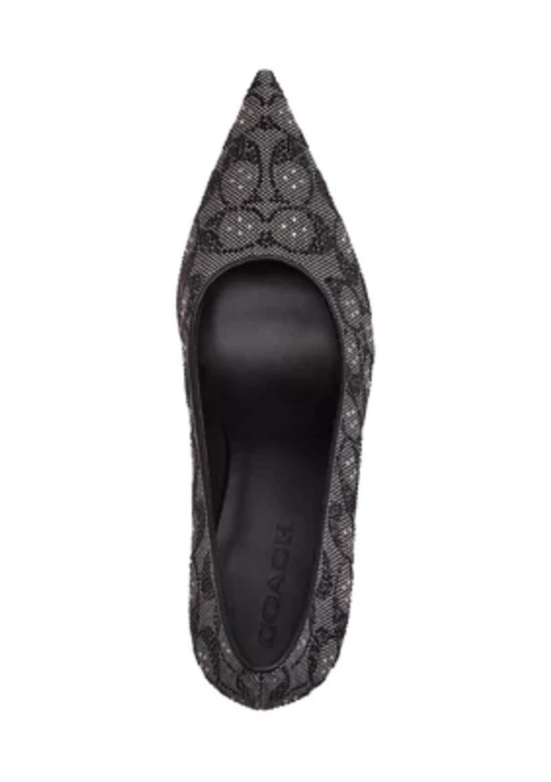 Signature Daisy Pumps
