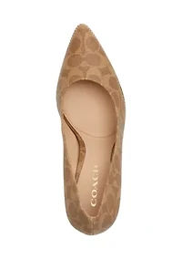 Signature Canvas Samantha Pumps - Available Medium & Wide Width