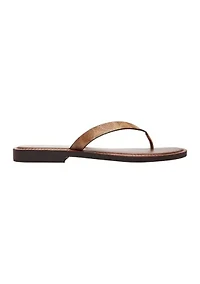 Brianna Signature Canvas Flip Flop Sandals