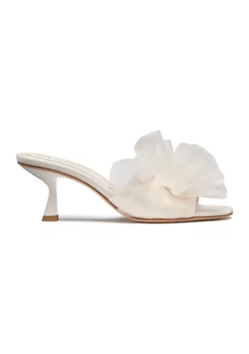 Flourish Tulle Heeled Sandals