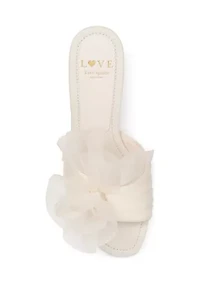 Flourish Tulle Heeled Sandals