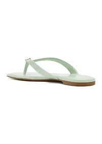 Spade Flower Flip Flop Sandals