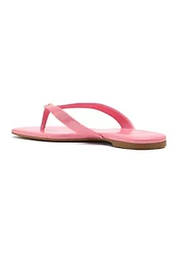 Spade Flower Flip Flop Sandals