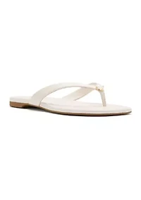 Spade Flower Flip Flop Sandals