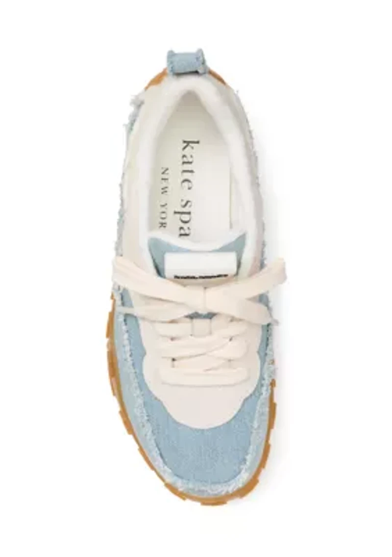 K as Kate Denim Runner Sneakers