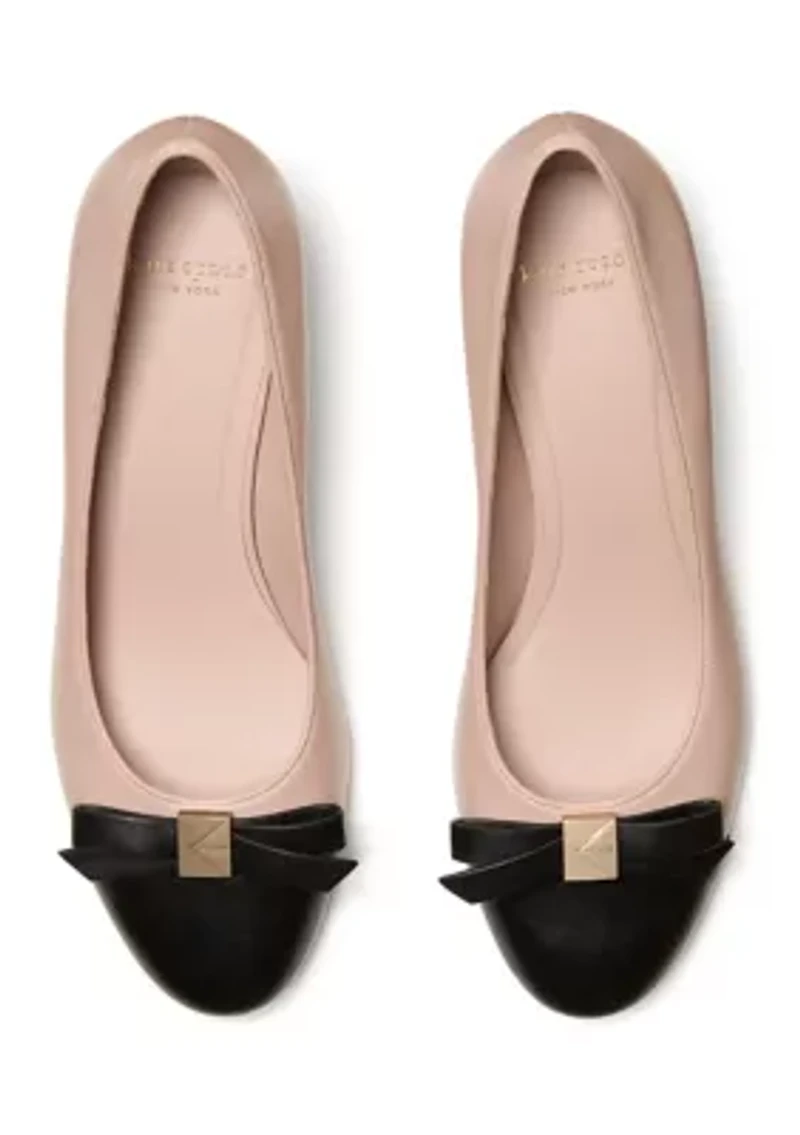 Deco Bow Ballet Pumps