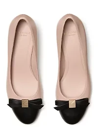 Deco Bow Ballet Pumps