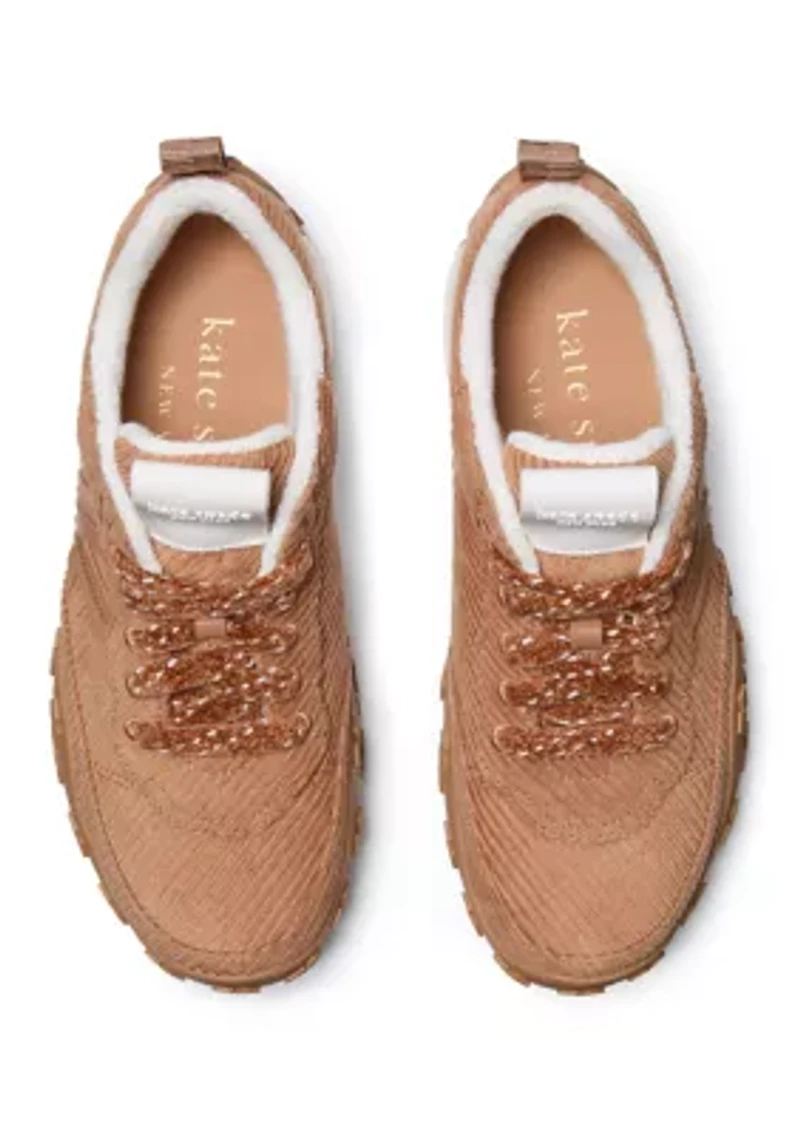 K as Kate Corduroy Runner Sneakers