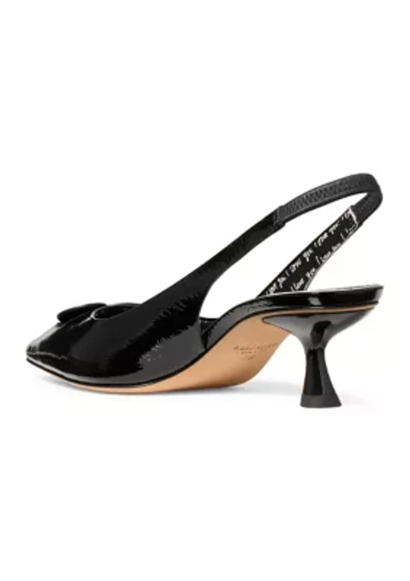 Lover Slingback Kitten Heels